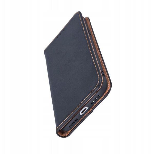 Kabura SMART PRO Book skórzana do IPHONE 17 Pro Max czarny