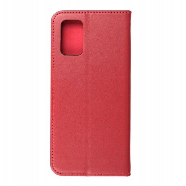 Kabura SMART PRO Book skórzana do IPHONE 17 bordowy