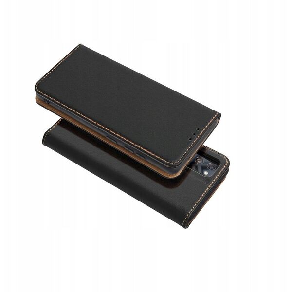 Kabura SMART PRO Book skórzana do IPHONE 17 Pro czarny