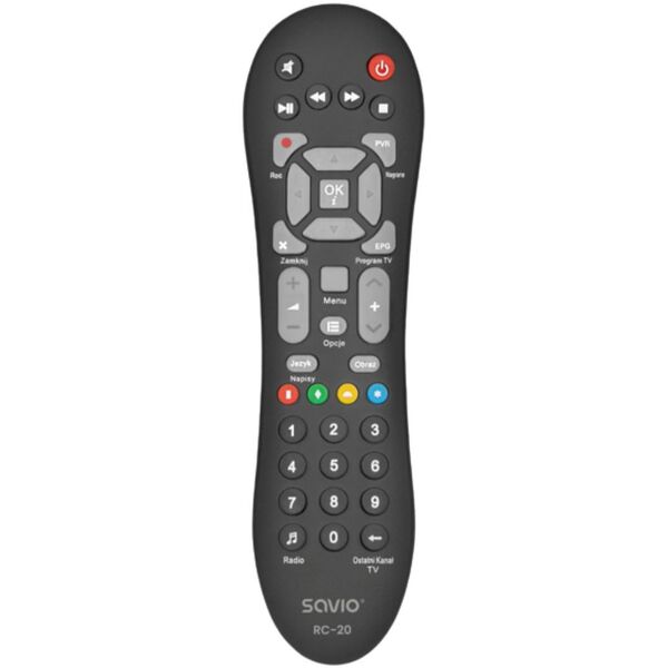 SAVIO PILOT UNIWERSALNY/ZAMIENNIK DO CYFROWY POLSAT RC-20