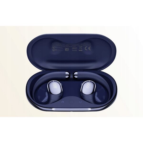 Bezprzewodowe słuchawki Clip-on QCY Crossky R70 Bluetooth 6.0 (niebieskie)