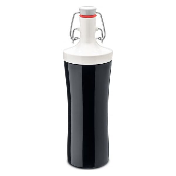Butelka z korkiem czarna 425 ml
