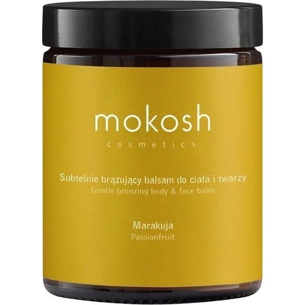 Mokosh Mokosh, Subtelnie brązujący balsam do ciała i twarzy Marakuja, 180 ml