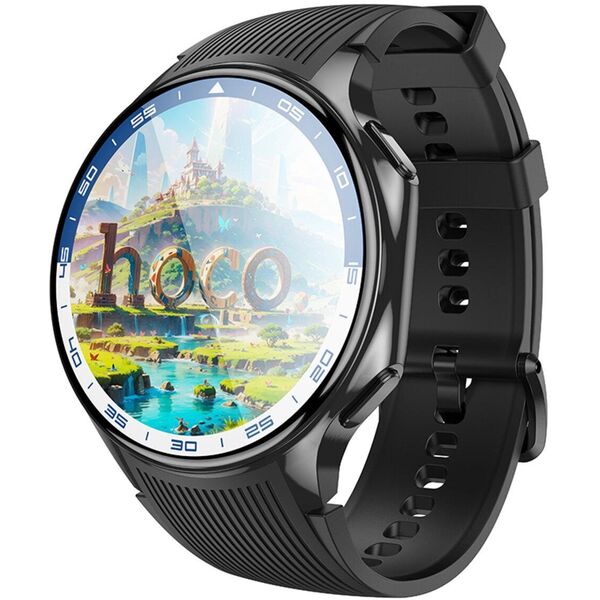 Smartwatch Hoco 1,43" AMOLED IP67 z funkcją rozmowy Y24 czarny