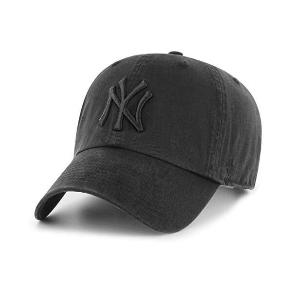47 Brand New York Yankees MLB Clean Up Cap B-RGW17GWS-BKI Czarne One size