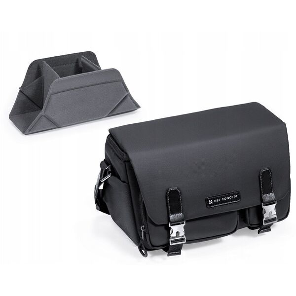 Torba Fotograficzna Kabura 10l Foto Sling Aparat Dslr Dron Kamera Gimbal Kf / Kf13.142 / Czarny