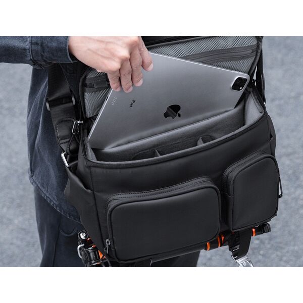 Torba Fotograficzna Kabura 10l Foto Sling Aparat Dslr Dron Kamera Gimbal Kf / Kf13.142 / Czarny