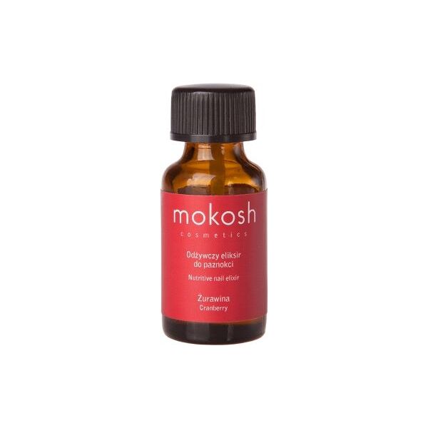 Mokosh Cosmetics Nutritive Nail Elixir odżywczy eliksir do paznokci Żurawina 10ml