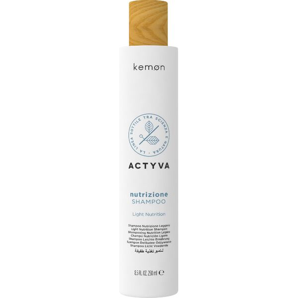Kemon Actyva Nutrition Szampon do włosów przesuszonych i normalnej skóry głowy 250 ml