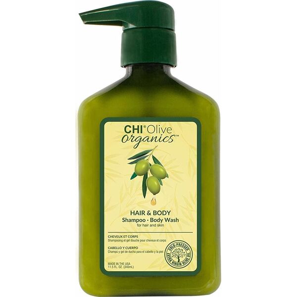 Chi Olive Organics Hair & Body Shampoo 340ml