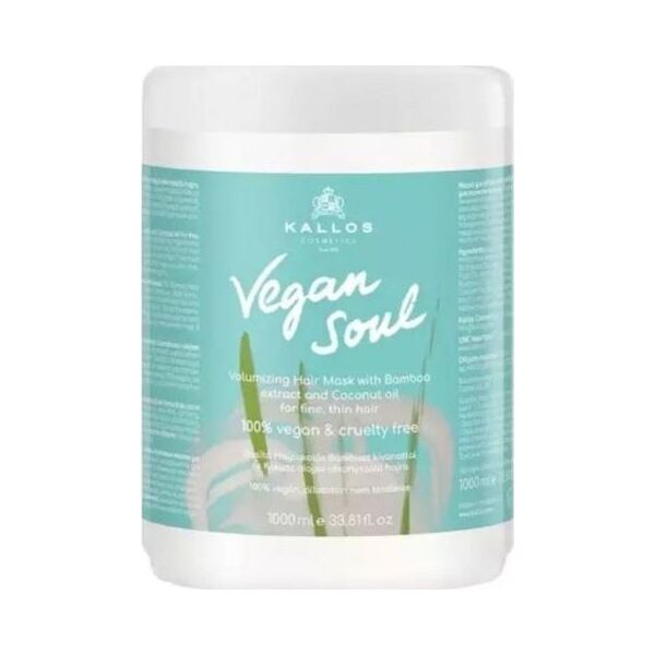 Kallos Kallos Cosmetics Vegan Soul Volumizing Maska do włosów 1000ml
