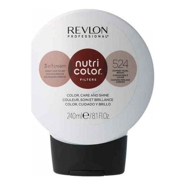 Revlon Trwała Koloryzacja Nutri Color Revlon 524 Miedź Kasztan (240 ml)