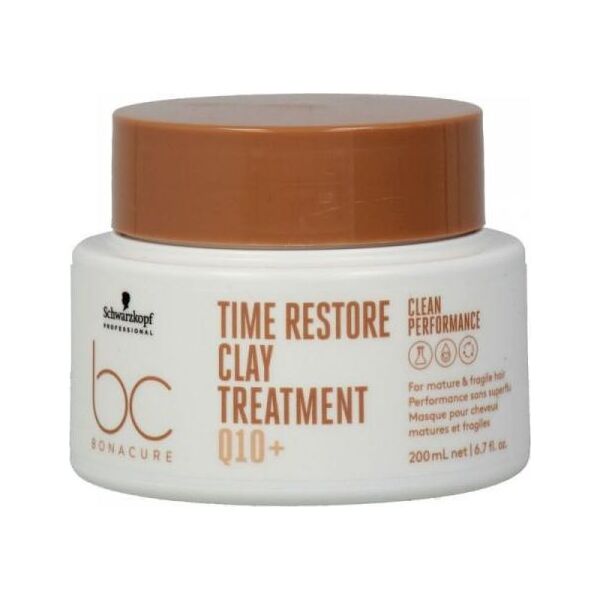 Schwarzkopf Maska do Włosów Cienkich Schwarzkopf Bonacure Time Restore Clay (200 ml)