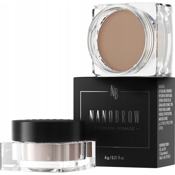 NANOBROW_Eyebrow Pomade pomada do brwi Jasny Brąz 6g