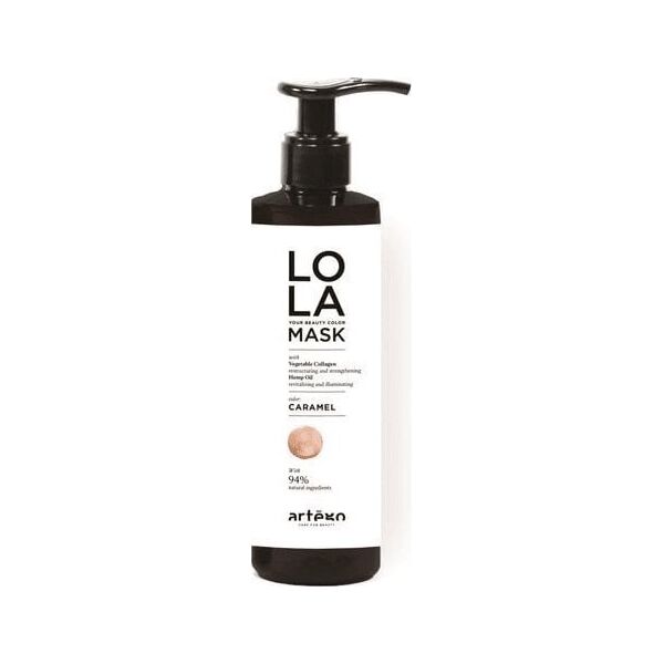 Artego Artego LOLA Your beauty color Maska odświeżająca kolor włosów Caramel, 200ml