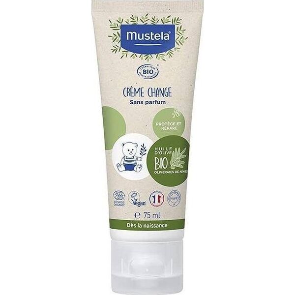 Mustela  Mustela Organic Diaper Cream organiczny krem do przewijania 75ml