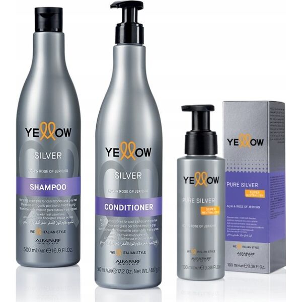 Alfaparf Yellow Silver szampon włosy blond 500ml