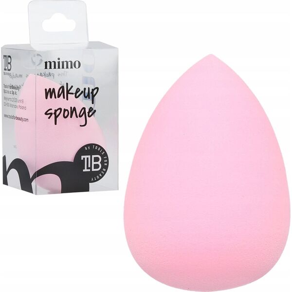 Mimo By Tools For Beauty Makeup Sponge Water Drop Light Pink Gąbeczka do makijażu 40X60 mm
