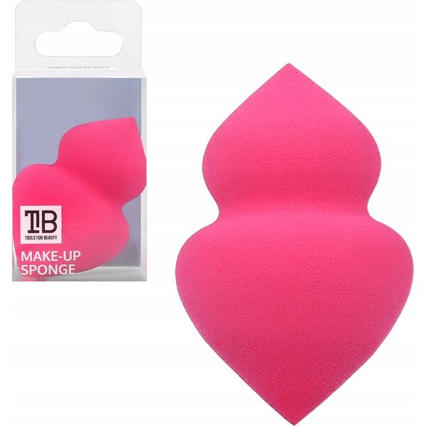 Mimo MakeUp Sponge Gąbka Do Makijażu PEG Top Pink 42X65MM