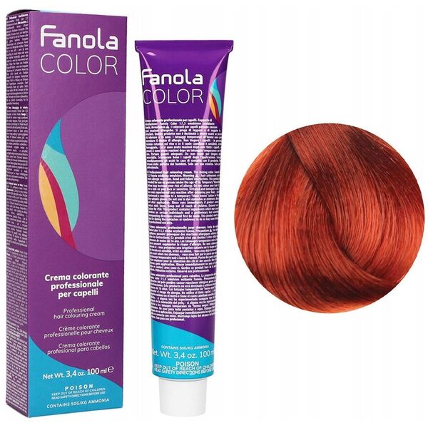Fanola Krem koloryzujący do włosów Blonde Intense Copper (7.44)