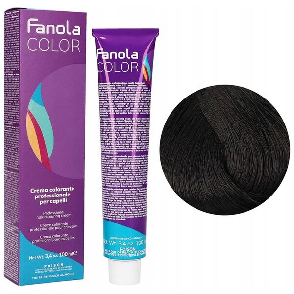 Fanola Krem koloryzujący do włosów Dark Chocolate (4.29)