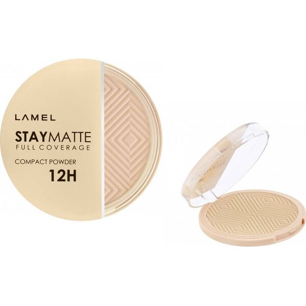 Lamel Basic Puder kompaktowy Stay Matte 12H nr 402 12g