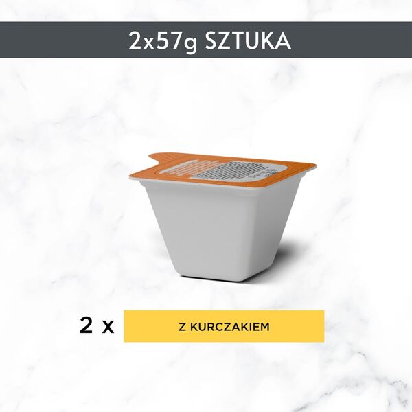 PURINA GOURMET REVELATIONS Kurczak w galaretce 2X57g