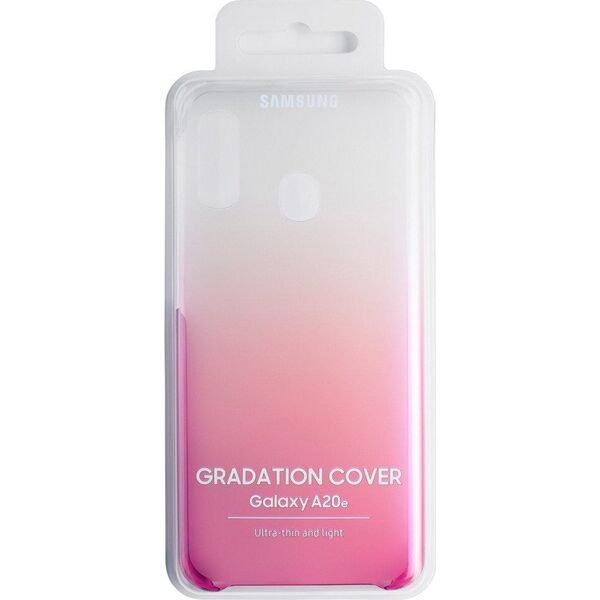 Samsung Etui Gradiation Cover do Samsung A20e różowy/pink (EF-AA202CPEGWW)
