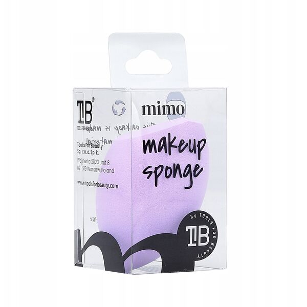 MIMO Olive-Shaped Blending Sponge Purple 42 x 65 mm