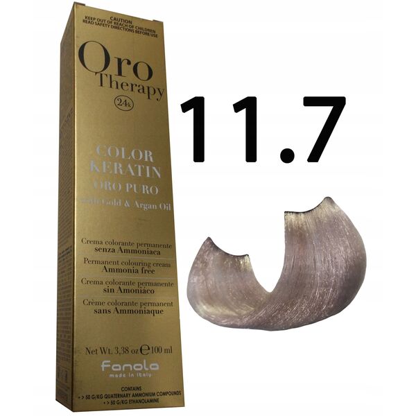 Fanola Oro Therapy Color Keratin Oro Puro 11.7 100 ml