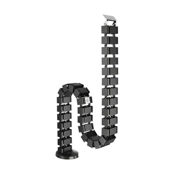 Fellowes Kabelwirbelsäule 128,8x12,9cm magnetisch schwarz