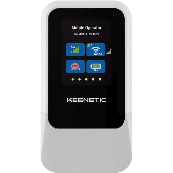 Keenetic Roamer 5G Wi-Fi 6 mobile router