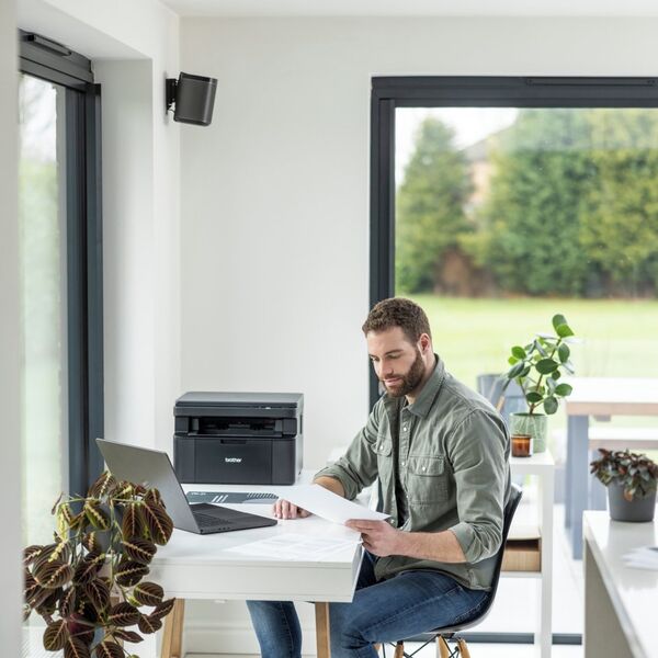 BROTHER DCP-L1640W 3-IN-1 MONO LASER AIO, WIFI, 20PPM