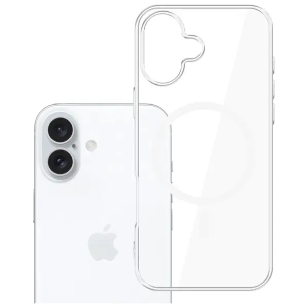 3MK Clear MagCase case for Apple iPhone 17