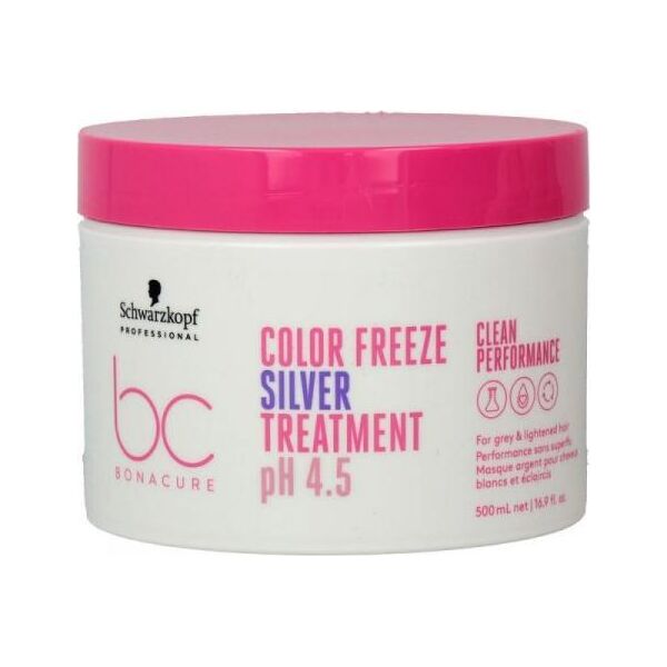 Schwarzkopf Maska do Białych Włosów Schwarzkopf Bonacure Color Freeze Silver  (500 ml) pH 4.5