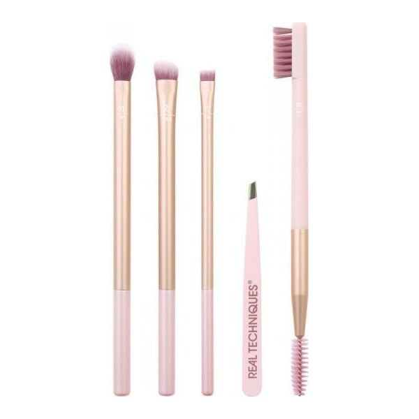 Real Techniques Zestaw Pędzli do Makijażu Real Techniques Natural  Beauty Eye (5 pcs)