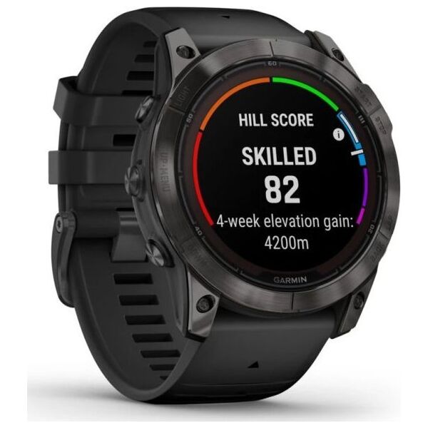 Zegarek sportowy Garmin fenix 7X Pro Sapphire Solar Czarny  (010-02778-11)