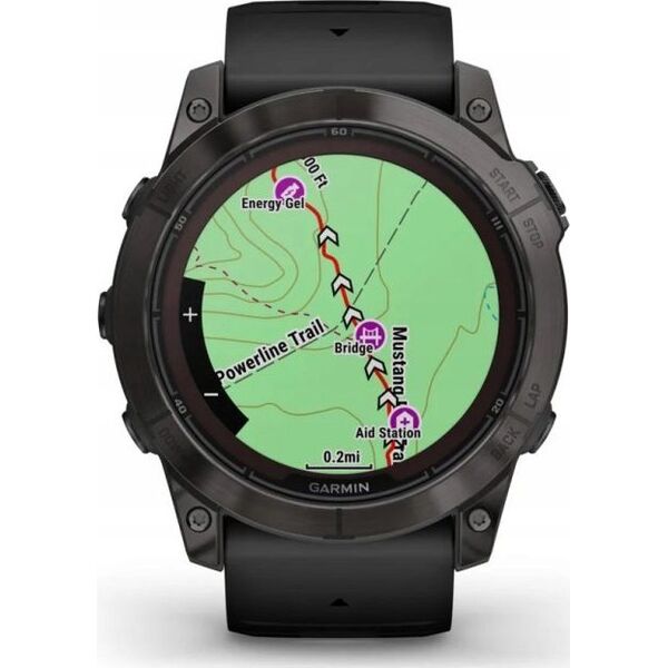 Zegarek sportowy Garmin fenix 7X Pro Sapphire Solar Czarny  (010-02778-11)