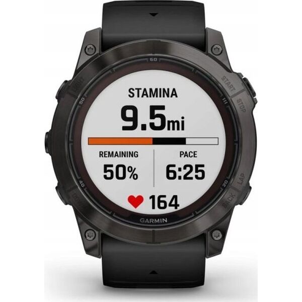Zegarek sportowy Garmin fenix 7X Pro Sapphire Solar Czarny  (010-02778-11)