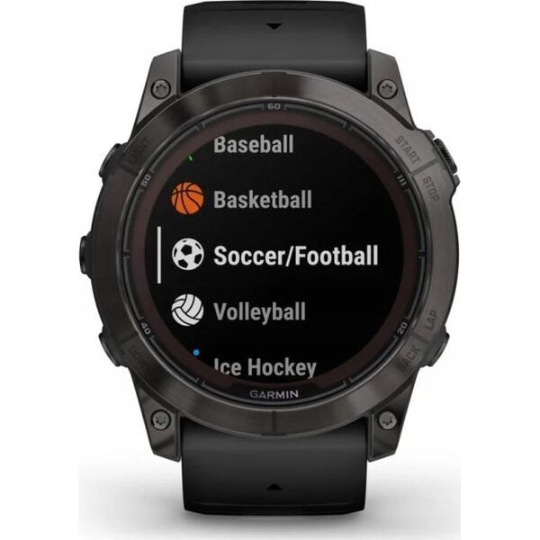 Zegarek sportowy Garmin fenix 7X Pro Sapphire Solar Czarny  (010-02778-11)