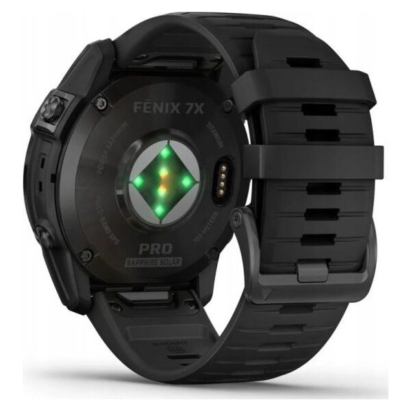 Zegarek sportowy Garmin fenix 7X Pro Sapphire Solar Czarny  (010-02778-11)