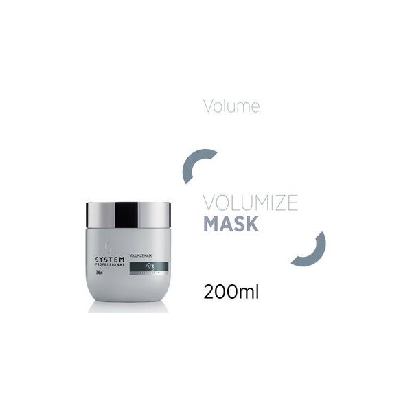 Wella Plaukų kaukė Wella SP Energy Code Volumize V3, 200 ml