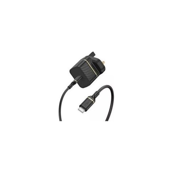 Ładowarka sieciowa Otterbox UK Wall Charger USB-C 20W + kabel USB-C/USB-C czarny/black