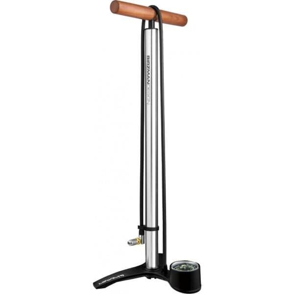 Η αντλία MTB Birzman The Pump με αντλία ποδιού Helix, ασημί