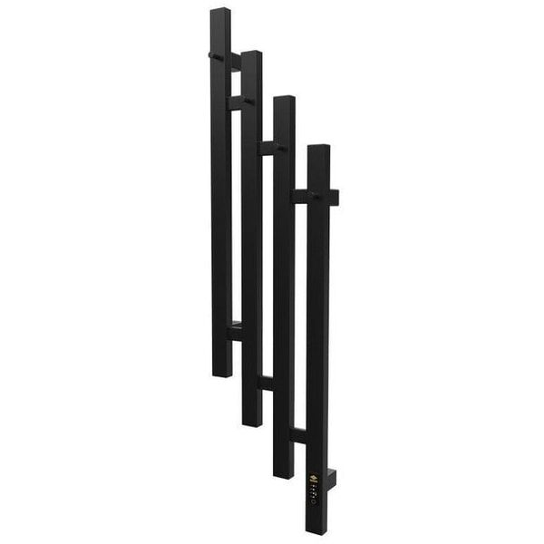 Στεγνωτήρας πετσετών Kosser Kascad 1100x28 ER με χρονοδιακόπτη μαύρος