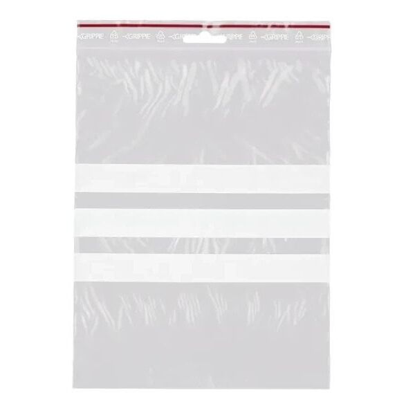 Lynlåspose 170x230mm T-75 m/skrivefelt 1000stk/pak - (1000 stk.)