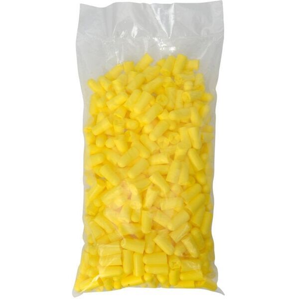 Earplugs, THOR, One size, yellow, PU, SNR 37 dB, with 200 pairs