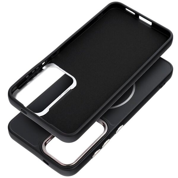 Θήκη FRAME MAG COVER συμβατή με MagSafe για SAMSUNG A36 μαύρο