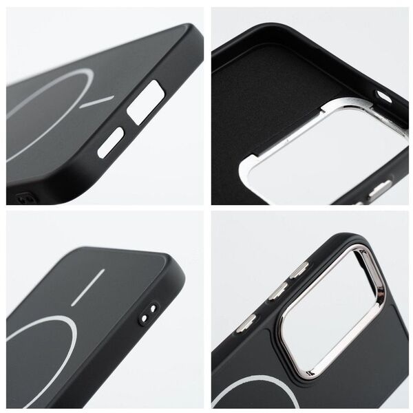 Θήκη FRAME MAG COVER συμβατή με MagSafe για SAMSUNG A36 μαύρο