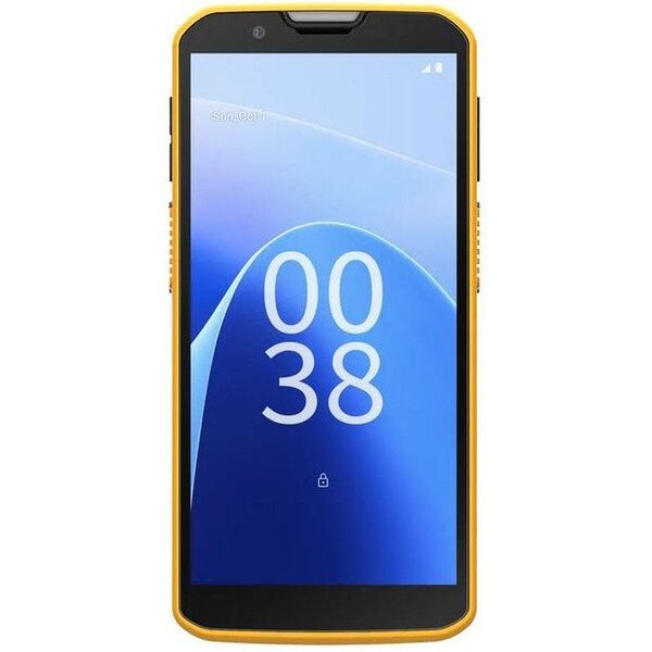 Terminal danych RS38 GMS, 6'' FHD+, Android 13, Bluetooth 5.2, WiFi, Qualcomm QCM4490 Kryo Octa-Core 2.4 GHz, 8GB RAM, 128 GB FLASH, 4500mAh, 1SIM 1eSIM, GSM, GPS, NFC, Advanced Range 2D Imager SE5500, kamera 16 Mpx + 8 Mpx, Version 1